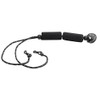 Flying Fisherman Floating Hypalon Retainer with Rubber Grip Loops, Black