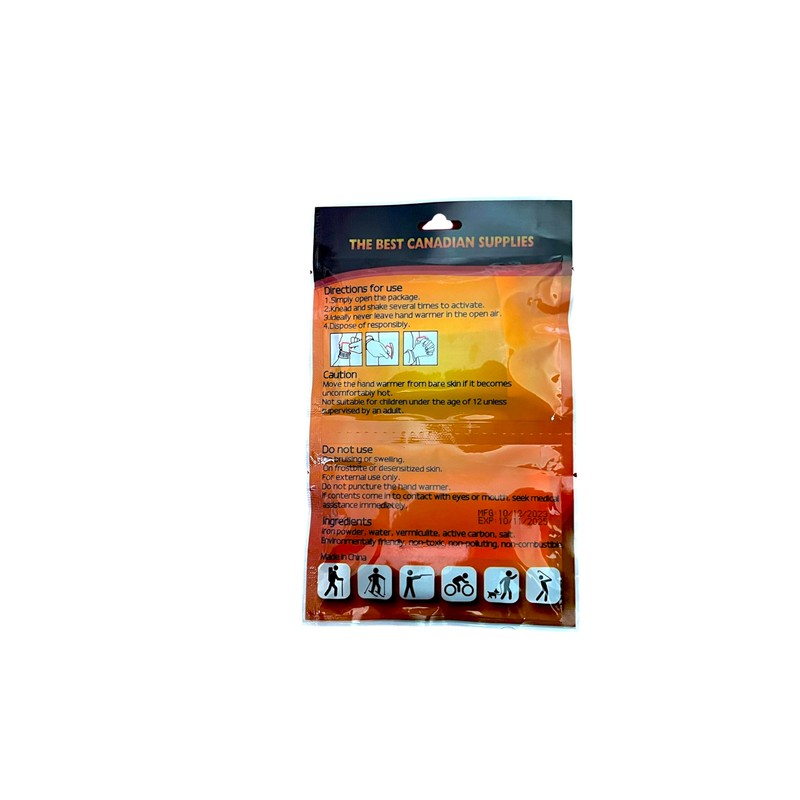 The Best Canadian Supplies Hand Warmers 10 Pair Value Pack