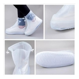 Amazing Bota Protector Silicon Impermeable Cubre Tenis Zapato Lluvia