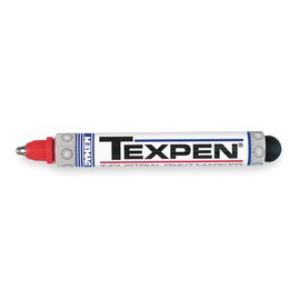 Dykem Texpen 60239 Red Medium Marking Pen - 16023 [PRICE is per EACH]