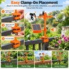 Solar Bird Repeller for Gardens – 3-in-1 Motion, Reflective Flash