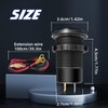 12V USB Outlet Wire USB Charger, 3 Port 12V/24V Charger