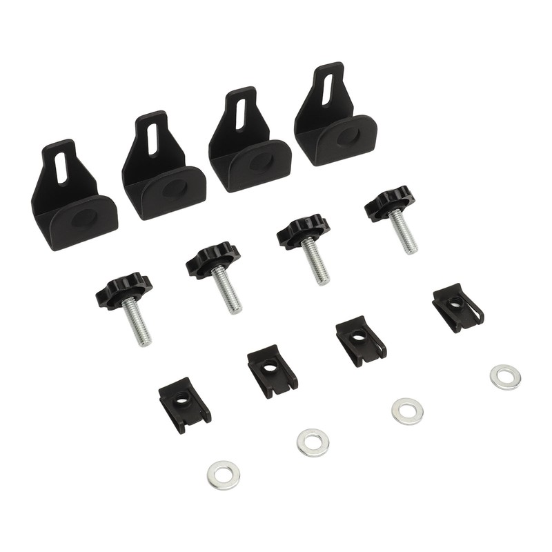 16PCS Saddle Bag Locks Mounting Screws Theft Deterrent Hardware Bolt