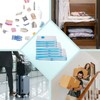 Vacuum Storage Bags (Small 6 Pack), Double-Zip Seal and Leak