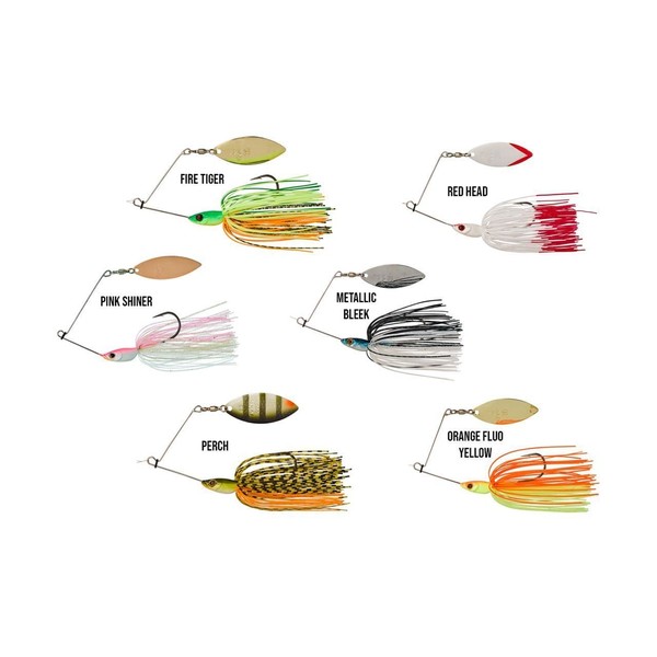 Gunki Spinnaker 7 g Spinner Bait, Gunki Colours: Pink Shiner
