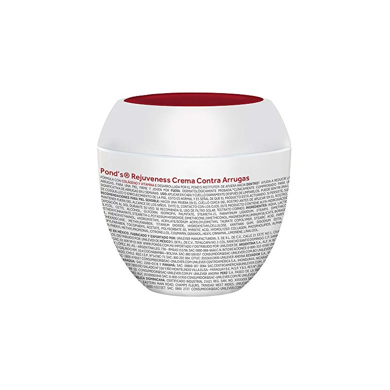 Pond's Crema Facial Anti-Arrugas Rejuveness 200 g