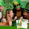 QZJ St Patrick's Day Birthday Invitation Supplies with Envelopes Set