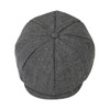 Gisdanchz Wool Winter Hat Tweed Flat Cap Men's Women's Flat