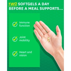 Zenwise Health Zenwise Health Vegan Omega 3 Supplement for Women and Men from Marine Algae Oil with DHA & EPA - Plant Powered Fish Oil Alternative, Sustainably Sourced for Heart, Eye & Joint Health -120 CT