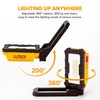 LUTEC Rechargeable Work Light, 1000 Lumens LED Magnetic Light with