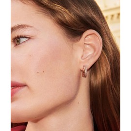 Olivia Burton Jewelry - Women's Classic Collection - Entwine Hoop Earrings - Stainless Steel, Hypoallergenic - Easy Everyday Wear - Gift for Her