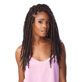 Sensationnel Crochet Braids Lulutress 2X Butterfly Locs 18" (1-pack, T1B/30)