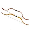 UUS 25Lbs Mongolian Detachable Longbow Hunting Recurve Bow 49" Practice Beginner