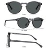 CARFIA Acetate Mens Sunglasses Polarized UV Protection Safety Glasses for