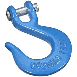 National Hardware N177-253 Clevis Slip Hook 1/4" for Chain- Blue Grade 43