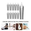 Gadpiparty 30Pcs Fountain Pen Nibs Set Replacement Nibs for Students