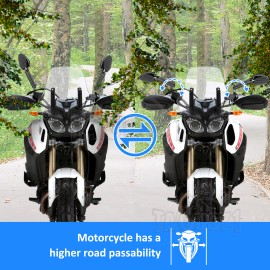 21ST Black Motorcycle Right & Left Rearview Mirrors For KTM 790 Duke 890 Adv 390 Duke