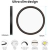 libtit 12 inch Flush Mount Ceiling Light, 3000K 4500K 6000K