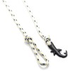 Heavstjer Fashion Plated Black Alloy Shark Tail Hook Colorful Rope