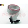 POPESQ® IDC Cable 16-Pin 50 cm 2.54 mm #A1316