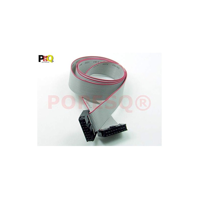 POPESQ® IDC Cable 16-Pin 50 cm 2.54 mm #A1316