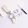 For Chevy Key Fob Cover with Fashion Bowknot Diamond Keychain,Enchanting
