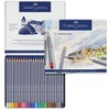 FABER-CASTELL Goldfer Watercolour Pencils with Metal Case of 24