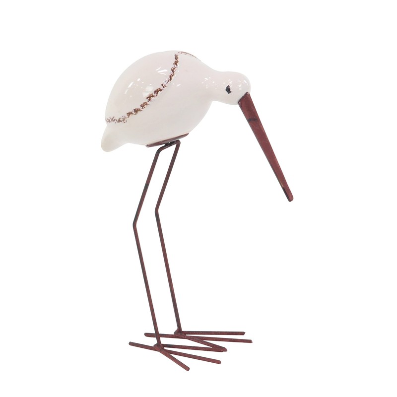 Deco 79 Ceramic Bird Decorative Sculpture Home Decor Statues, Set
