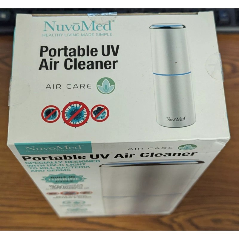 NuvoMed 1 PIECE - NUVOMED AIRCARE PORTABLE UV AIR CLEANER