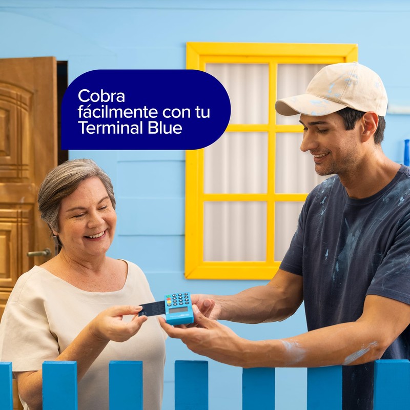 MERCADO PAGO POINT Blue, Terminal para Tarjetas con Conexión Bluetooth