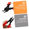 Operitacx 1 Set Multi Functional Circlip Plier Set Red High