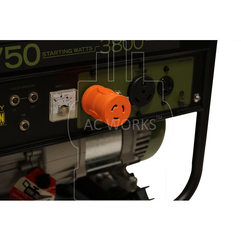 AC WORKS [ADL630L620] Plug Adapter L6-30P 30Amp 250Volt Male Plug