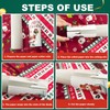 Pack of 2 Sliding Gift Wrapping Paper Cutter, Wrapping Paper