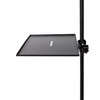 Rannsgeer Heavy Duty Metal Square Tray for Speaker Stand and