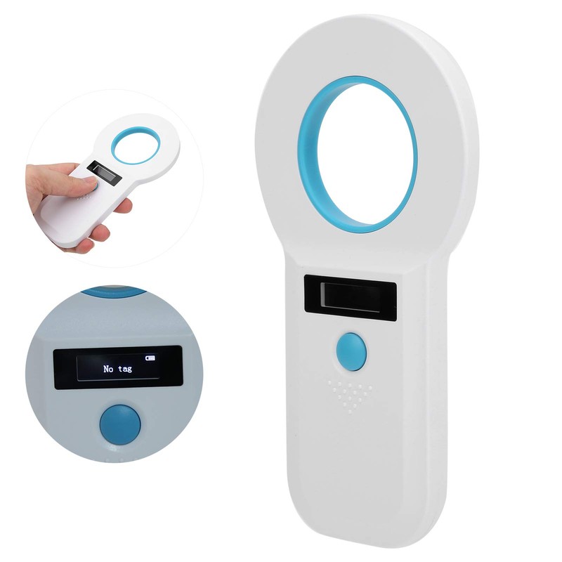 Microchip Reader for Pets, RFID Reader, USB2.0 EMID/FDX‑B (ISO1784/85) for