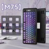 ZIYOU LANG M75 Wireless Gaming Keyboard, RGB Backlit Rechargeable 2000mAh