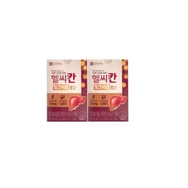 Chong Kun Dang Health Healthy Khan Milk Thistle Royale 800mg x 30 capsules 2 / 종근당건강 헬씨칸 밀크씨슬 로얄 800mg x 30캡슐 2개