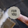BAY LETTERPRESS Washi Gift Stickers, 24 Sheets for You, Wrapping,
