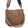 HKCLUF Crossbody Bags for Women Trendy Designer Vegan Leather Hobo