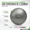 Tunturi Anti Burst Fitness Ball with Pump - Yoga Ball