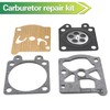 4 Piece Carburetor Seal and Membrane Kit Replaces Walbro D10-WTA