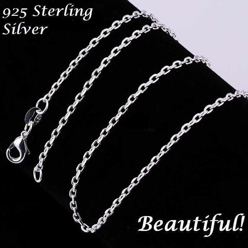 Fashion Jewelry AUSTRIAN CRYSTAL DOLPHIN pendant 18" Sterling Silver 925