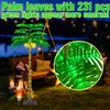 6FT LED Palm Tree with 421pcs Lights, Lighted Palm Tree