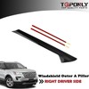 Windshield Outer A-Pillar Trim Molding Kit | Compatible with 2011-2019