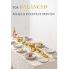 FOBENTA 18-Piece Embossed Ceramic Dinnerware Set–6 Dinner Plates,6 Salad Plates,6
