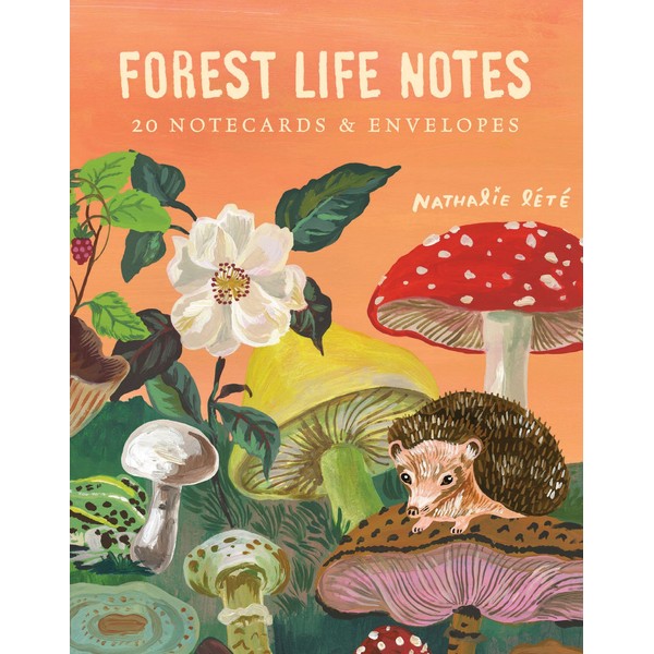 Forest Life Notes: 20 Notecards & Envelopes (Nathalie Lete Stationery, Nature Themed Blank Notecards)