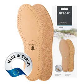 Bergal Schafleder Kork Orthotic Insole, Brown (Braun), 37 EU