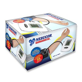 NEBUCOR Monitor de presin arterial de Brazo HL-888JA con 99 Memorias, Gran Precisin y Exactitud de Lectura                                            