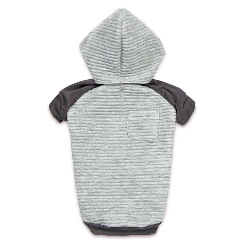 Zack & Zoey Elements Textured Stretch Hoodie for Dogs, Large