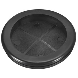 uxcell Rubber Grommets 2-3/4" (70mm) Drill Hole, 2-3/8" (61mm) ID Single Sided Hole Plugs Ring Gasket for Firewall Cable Wire Protecting, Black